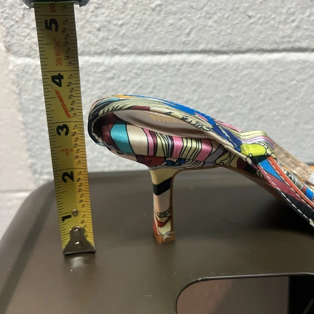 Miss Lola Colorful Patterned Sandals - Picture 6 of 7